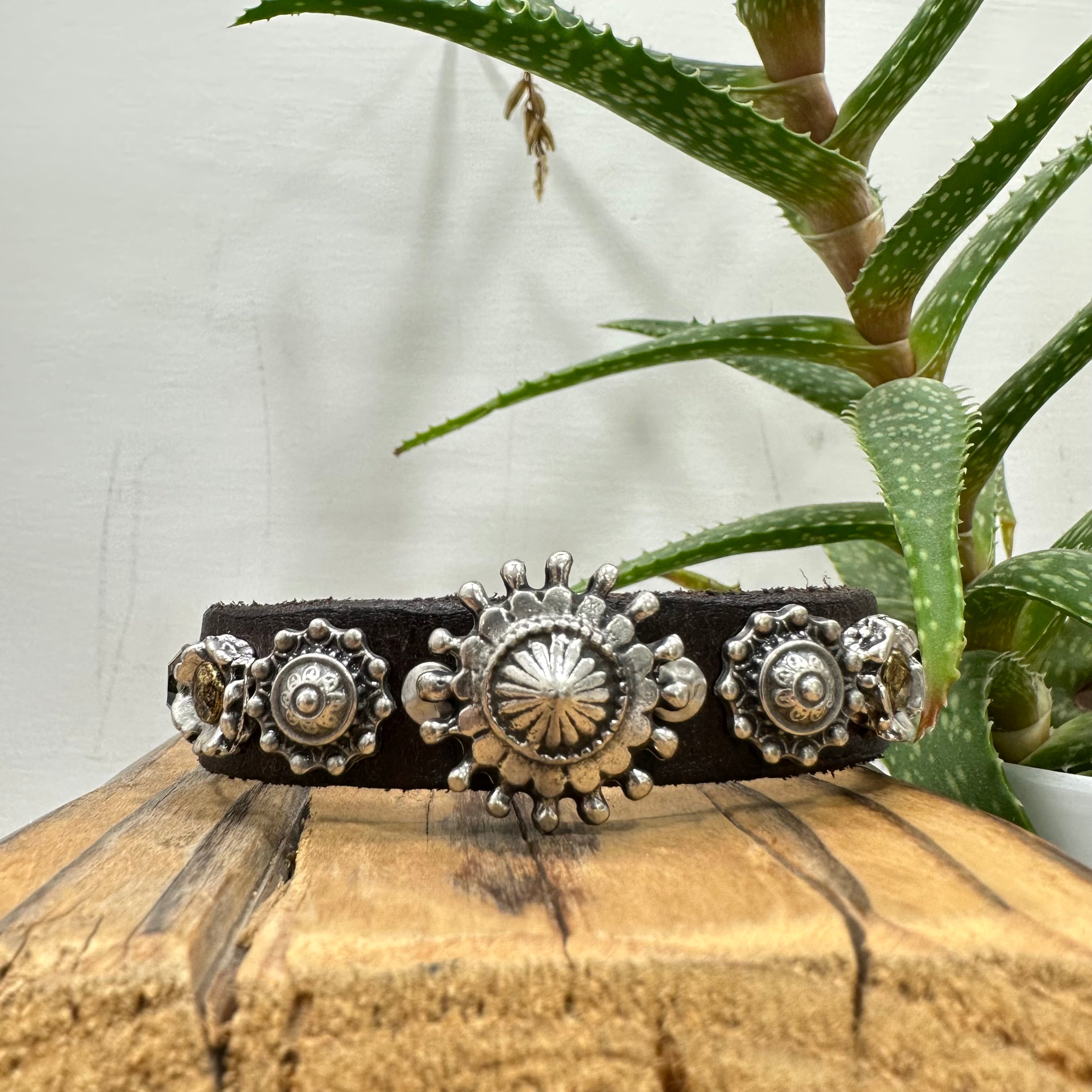 Campomaggi bracciale RUOTA moro