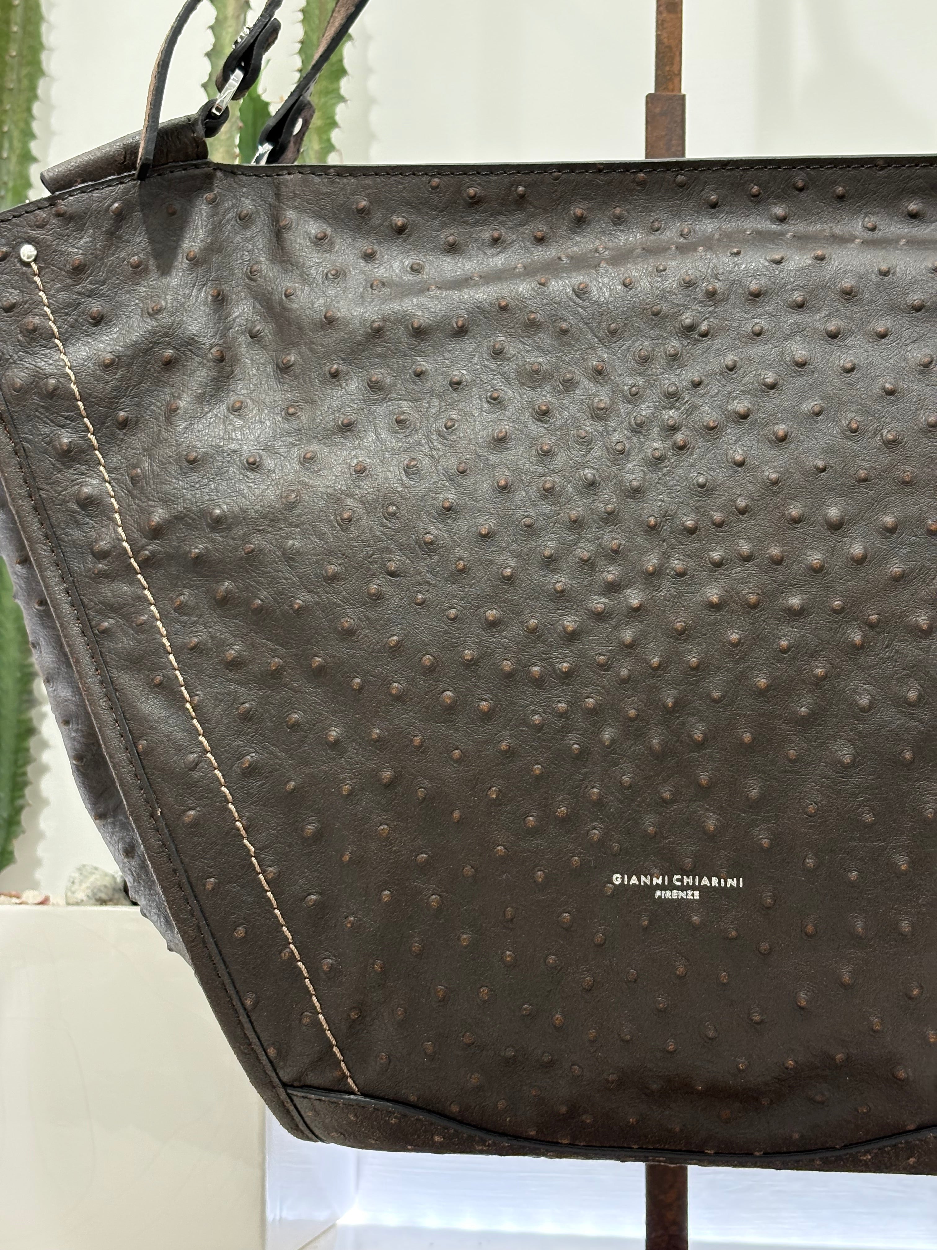 Gianni Chiarini borsa BLOOM MOKA dimensione GRANDE