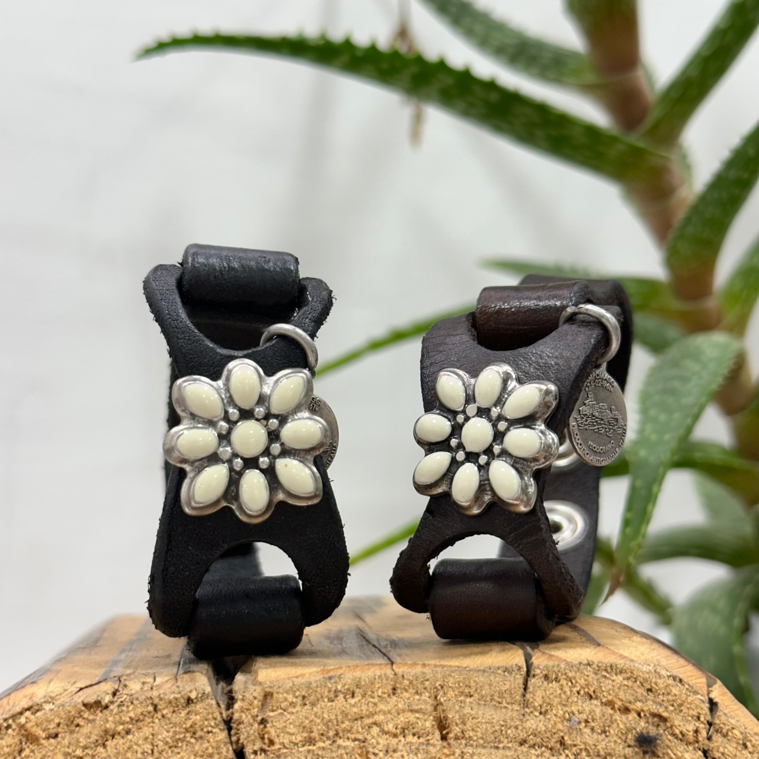 Campomaggi bracciale MARGHERITA moro/nero