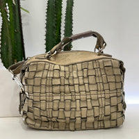 Campomaggi PETRA bauletto piccolo intrecciato