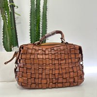 Campomaggi PETRA bauletto piccolo intrecciato