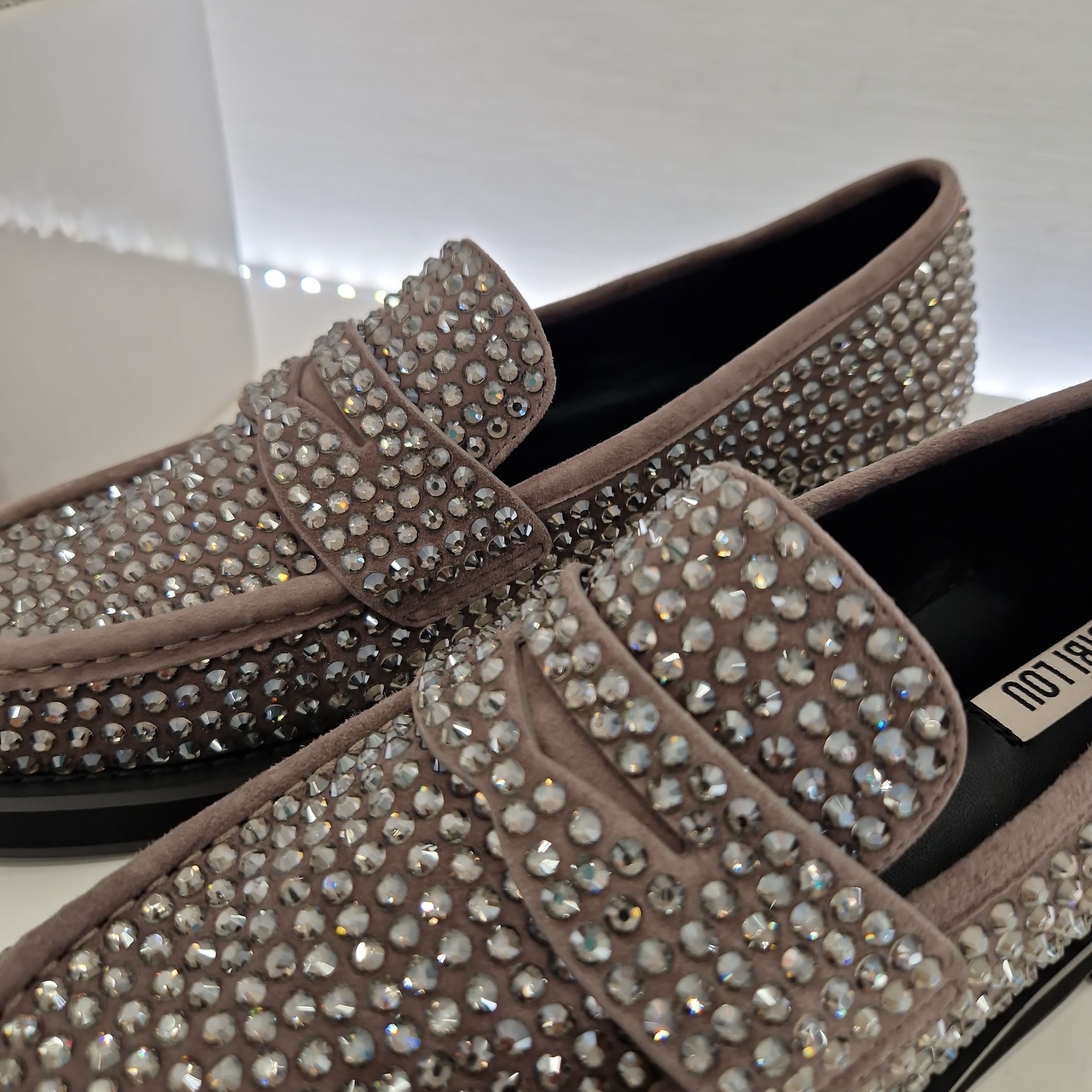 Bibilou mocassino strass