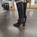 B Rock stivale elasticizzato tacco largo