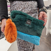 NDB faux fur bag