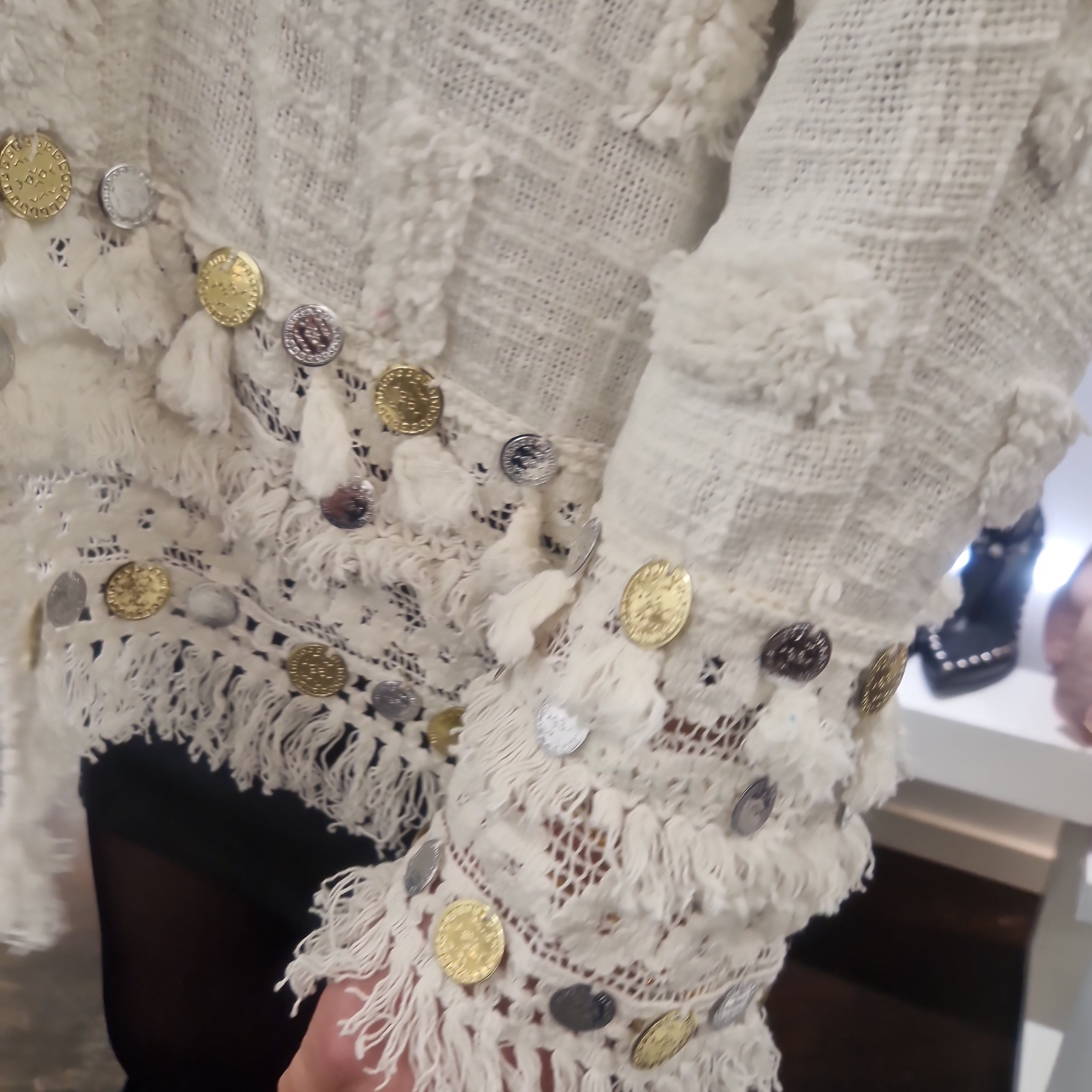 Giacca medaglie color corda