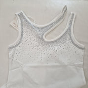 Rhinestone tank top