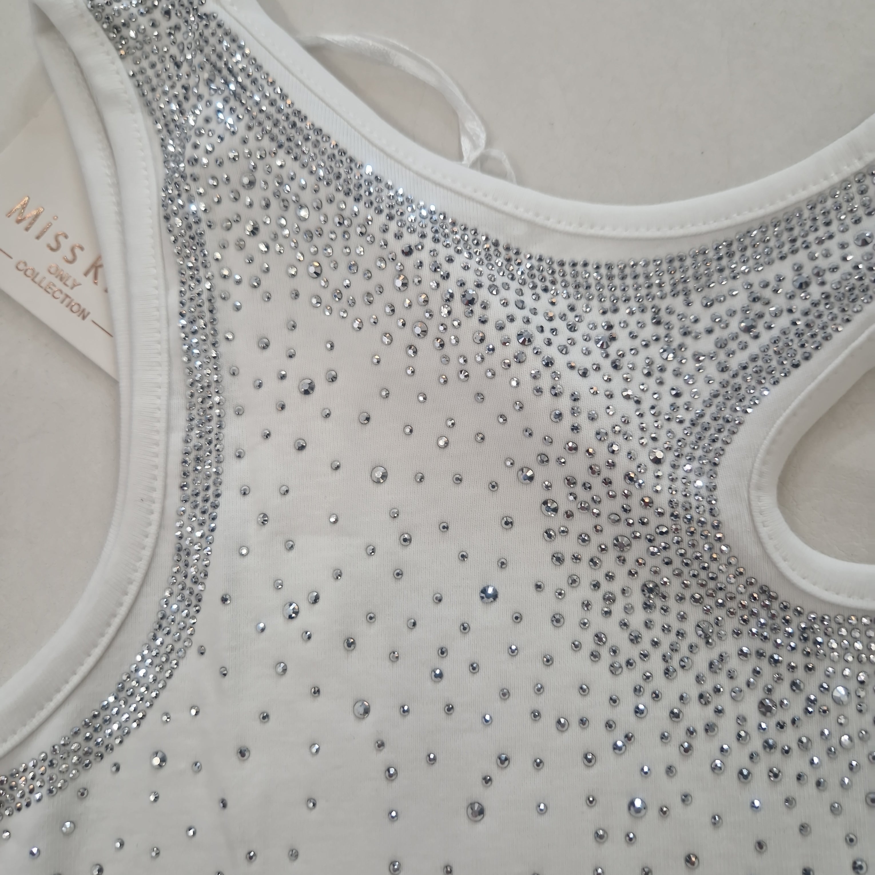 Rhinestone tank top