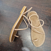 Le Salentine sandalo infradito STRASS ORO