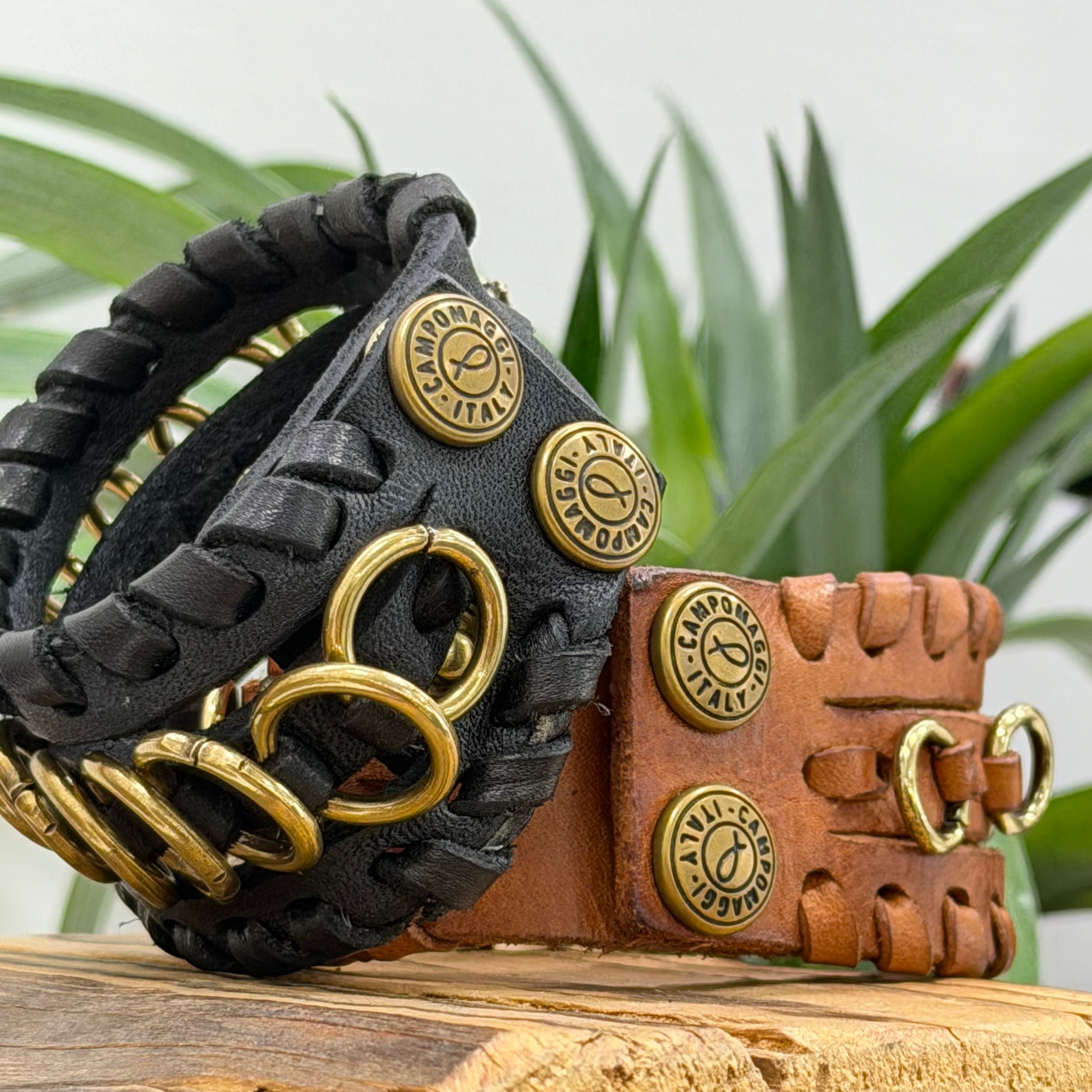 Campomaggi bracciale INFILATURA ANELLI ORO
