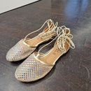 Gardini sandalo oro strass