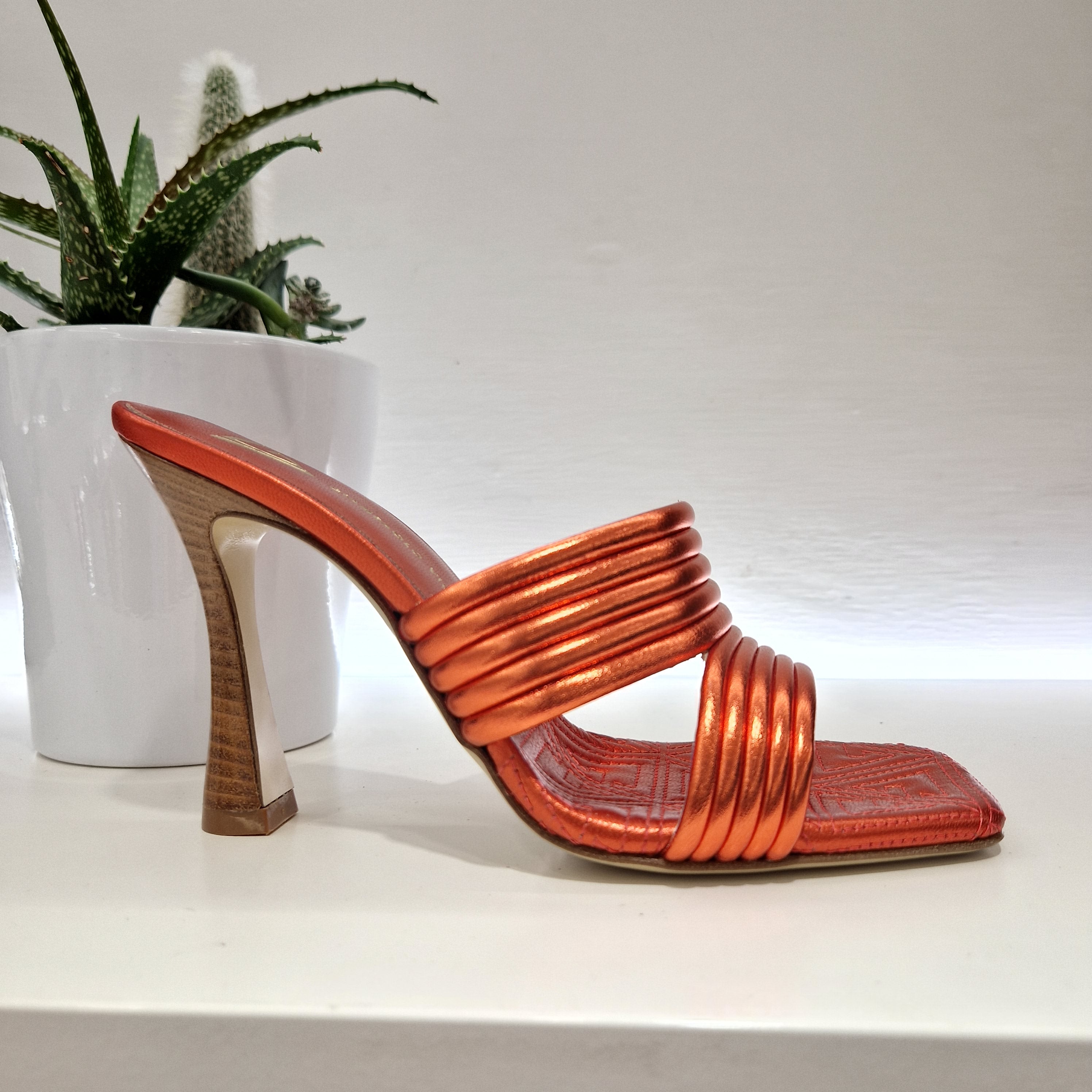 Giampaolo Viozzi sandalo ciabatta arancio