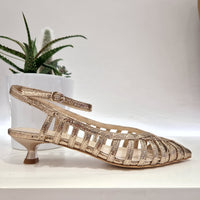 Isabelle Paris scarpa color oro scuro