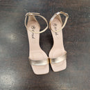 B Rock gold sandal