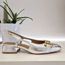 Bibilou silver shoe