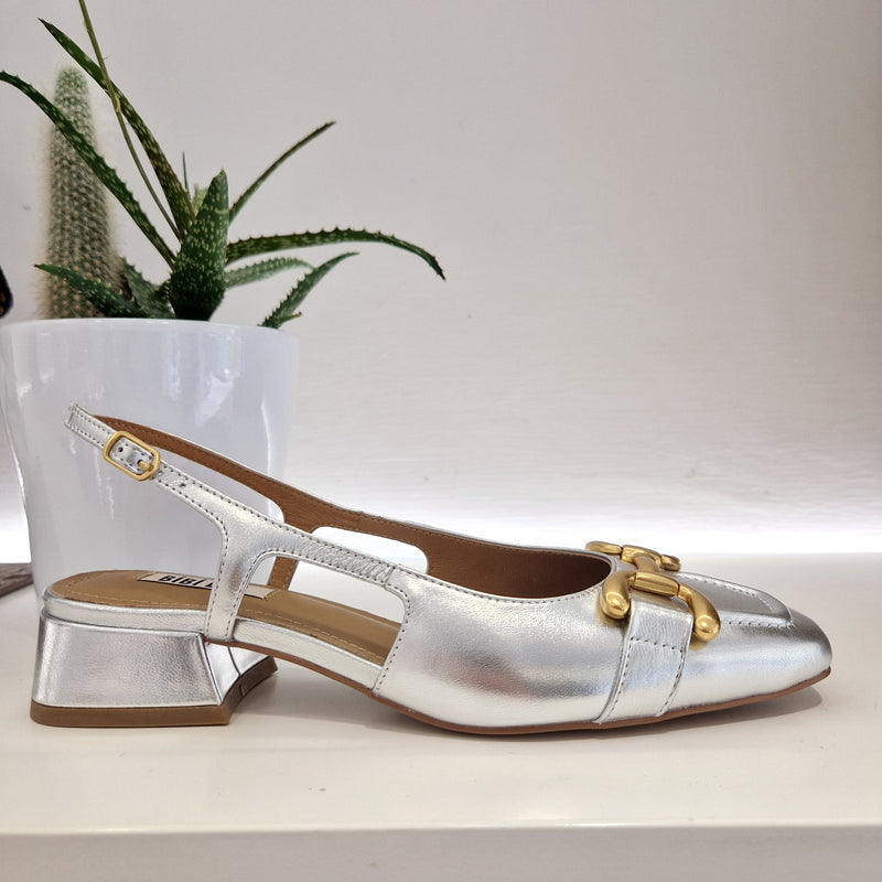 Bibilou scarpa argento