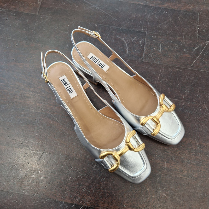Bibilou scarpa argento