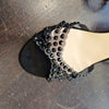 B Rock sandalo plexy nero