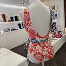 Costume intero rosso/blu