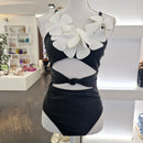 Costume intero fiori