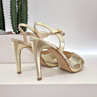 B Rock gold sandal