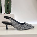 Bibilou strass tacco 5 cm
