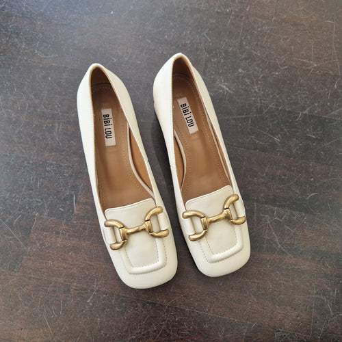Bibilou mocassino panna