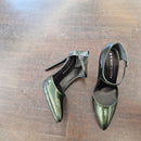 Marc Ellis green open shoe
