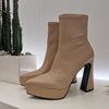 Jeannot stivaletto beige