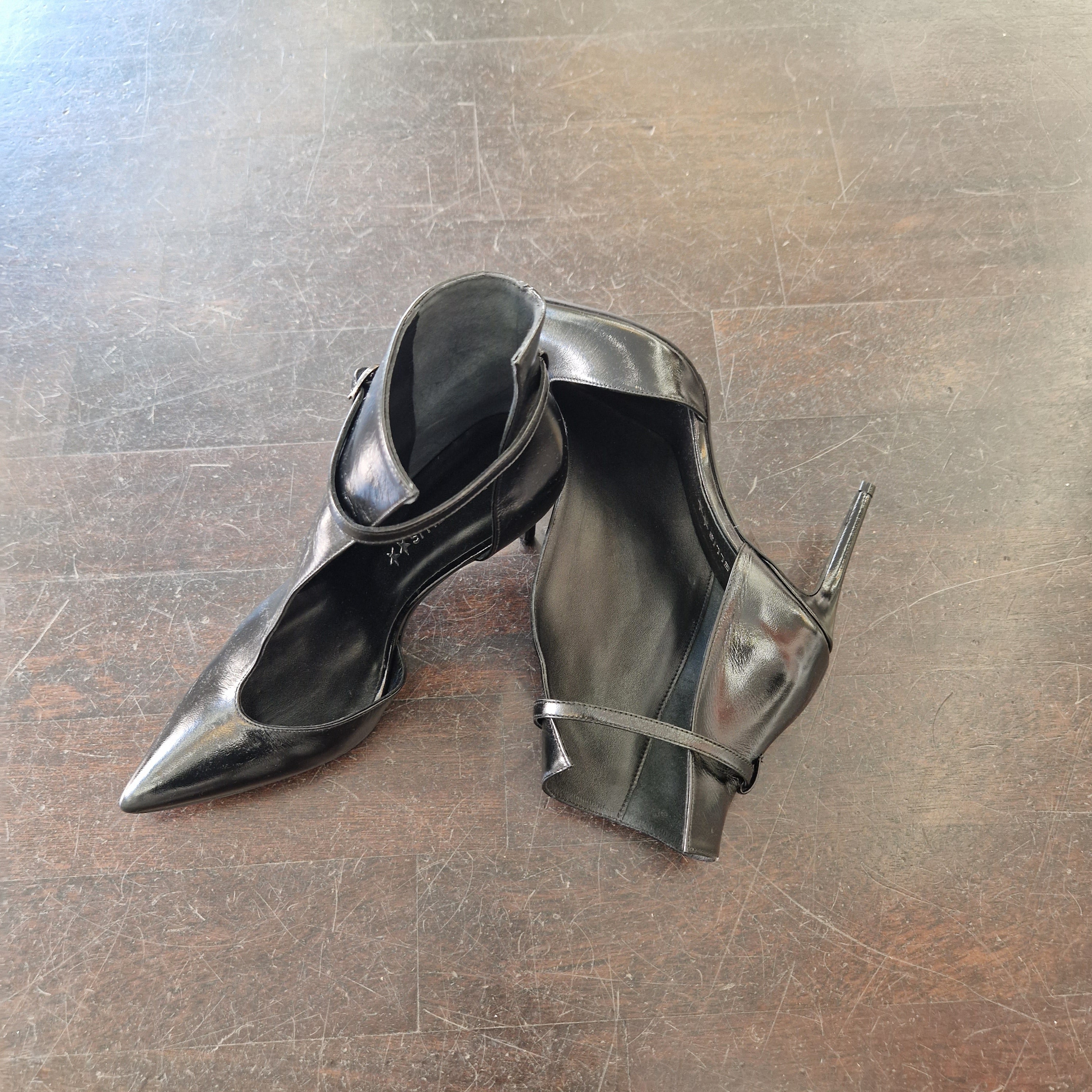 Marc Ellis black open shoe