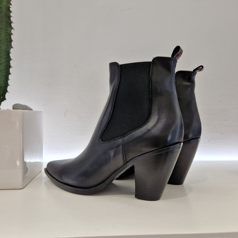 Parisienne stivaletto beatles nero