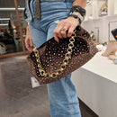 NDB velvet maxi pochette t.moro