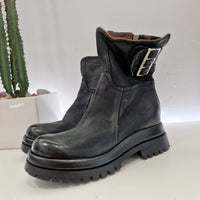 A.S.98 stivaletto fibbie con zip