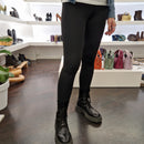 Black stretch leggings