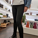 Black stretch leggings