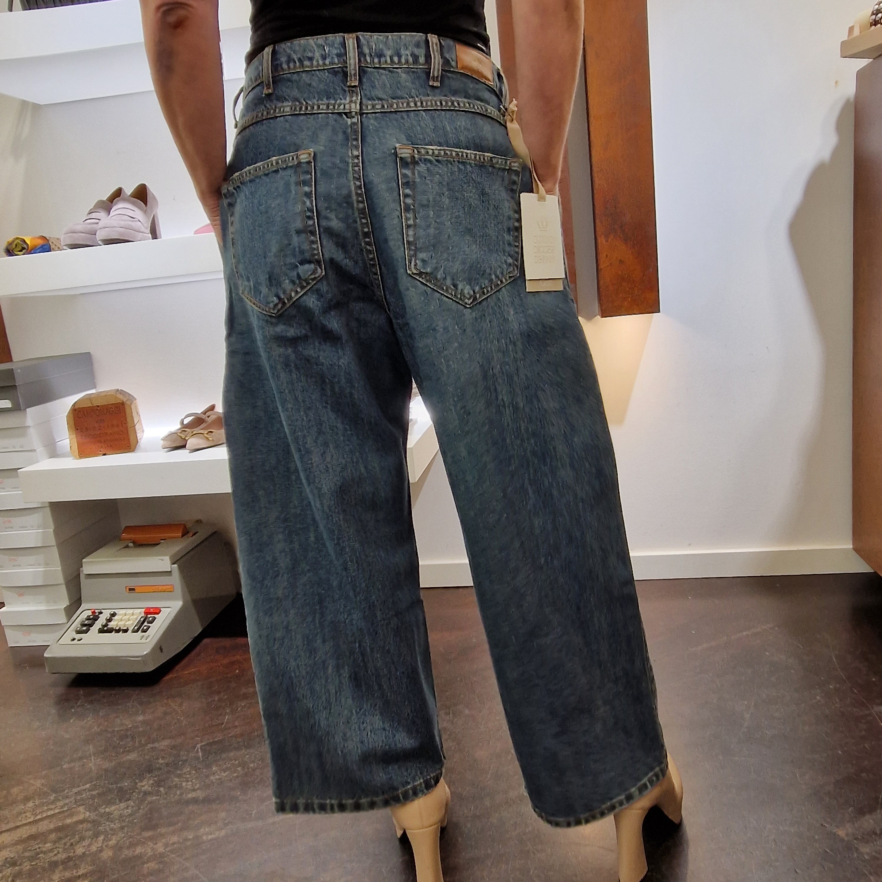 Pantalone jeans oversize