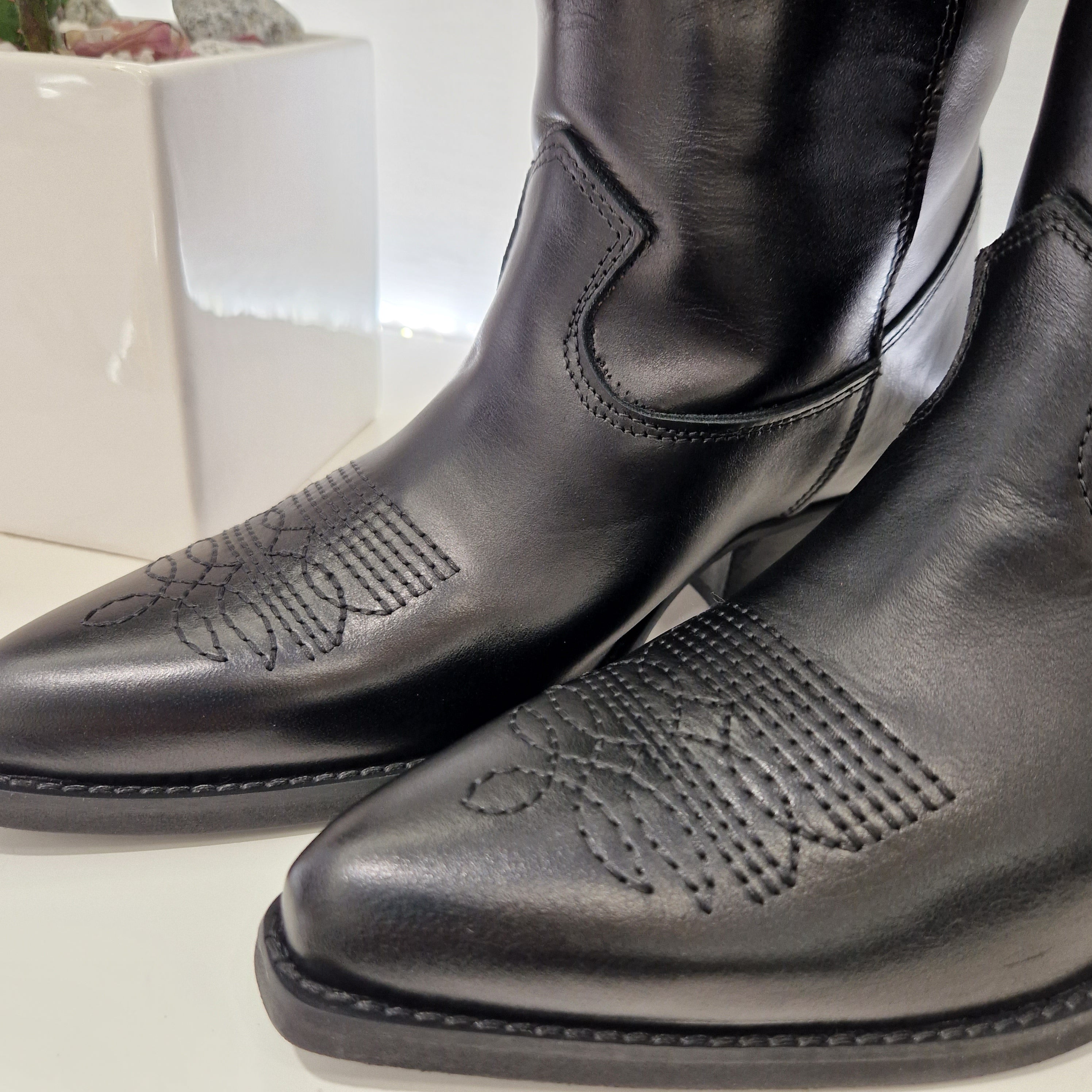 Stelio Malori Texan boot
