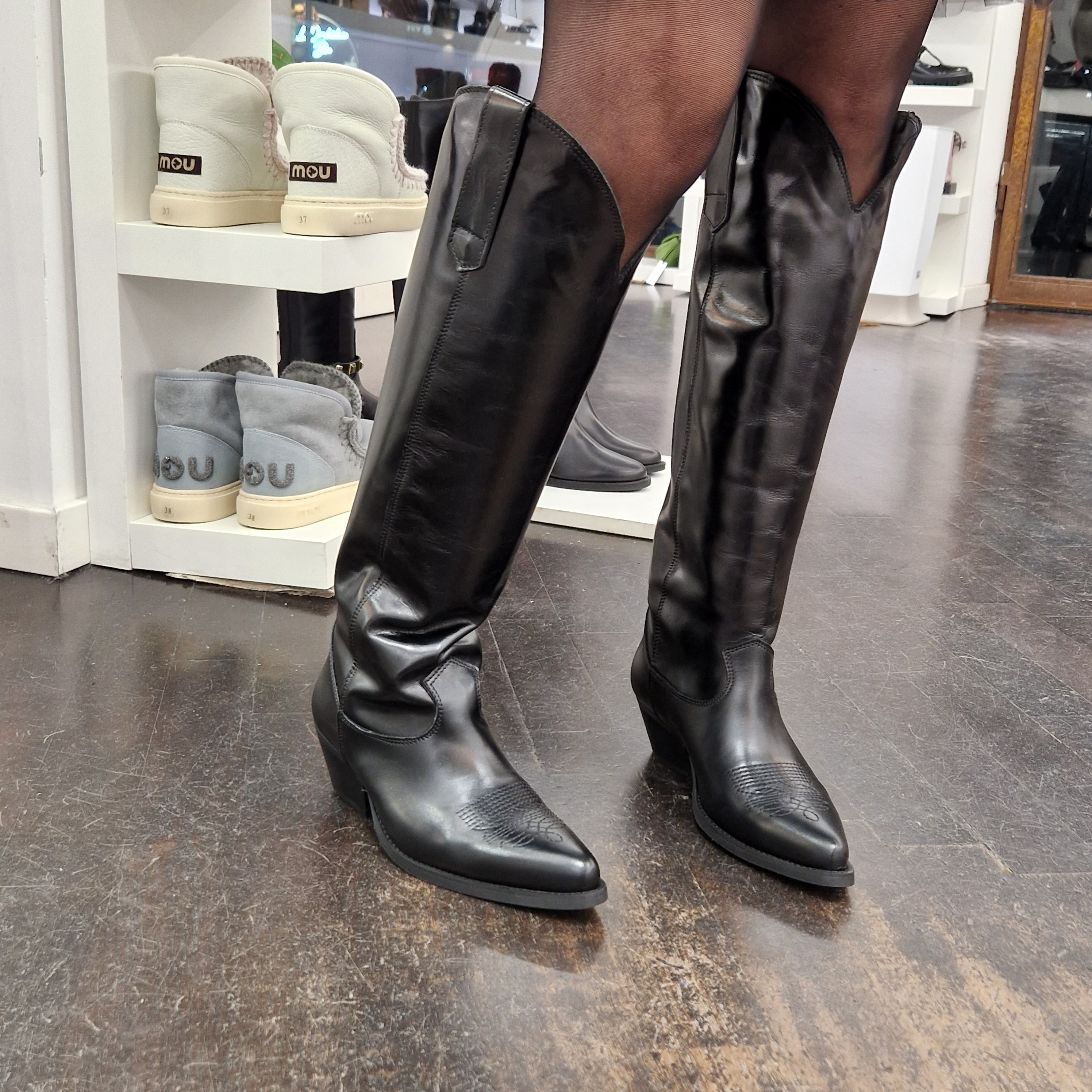 Stelio Malori Texan boot