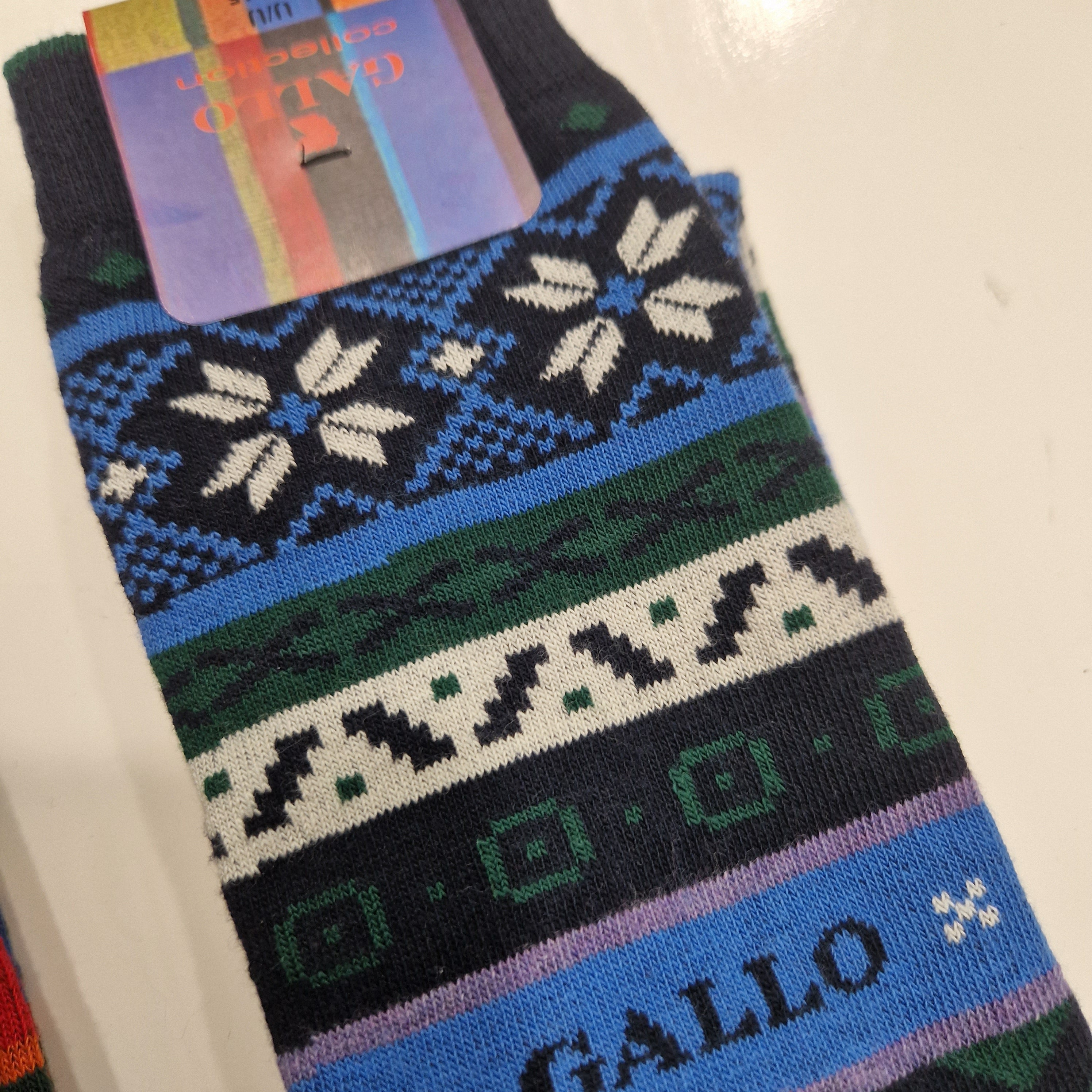 Gallo Mountain Line Sock
