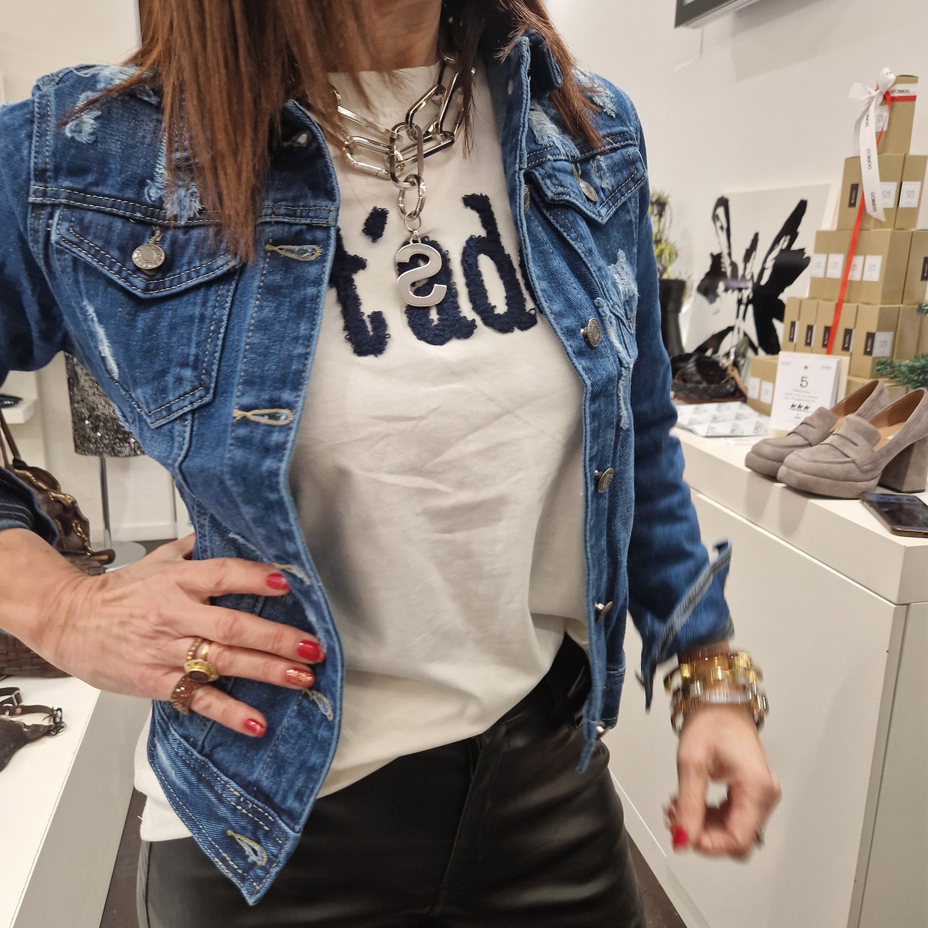 Giacca in jeans used