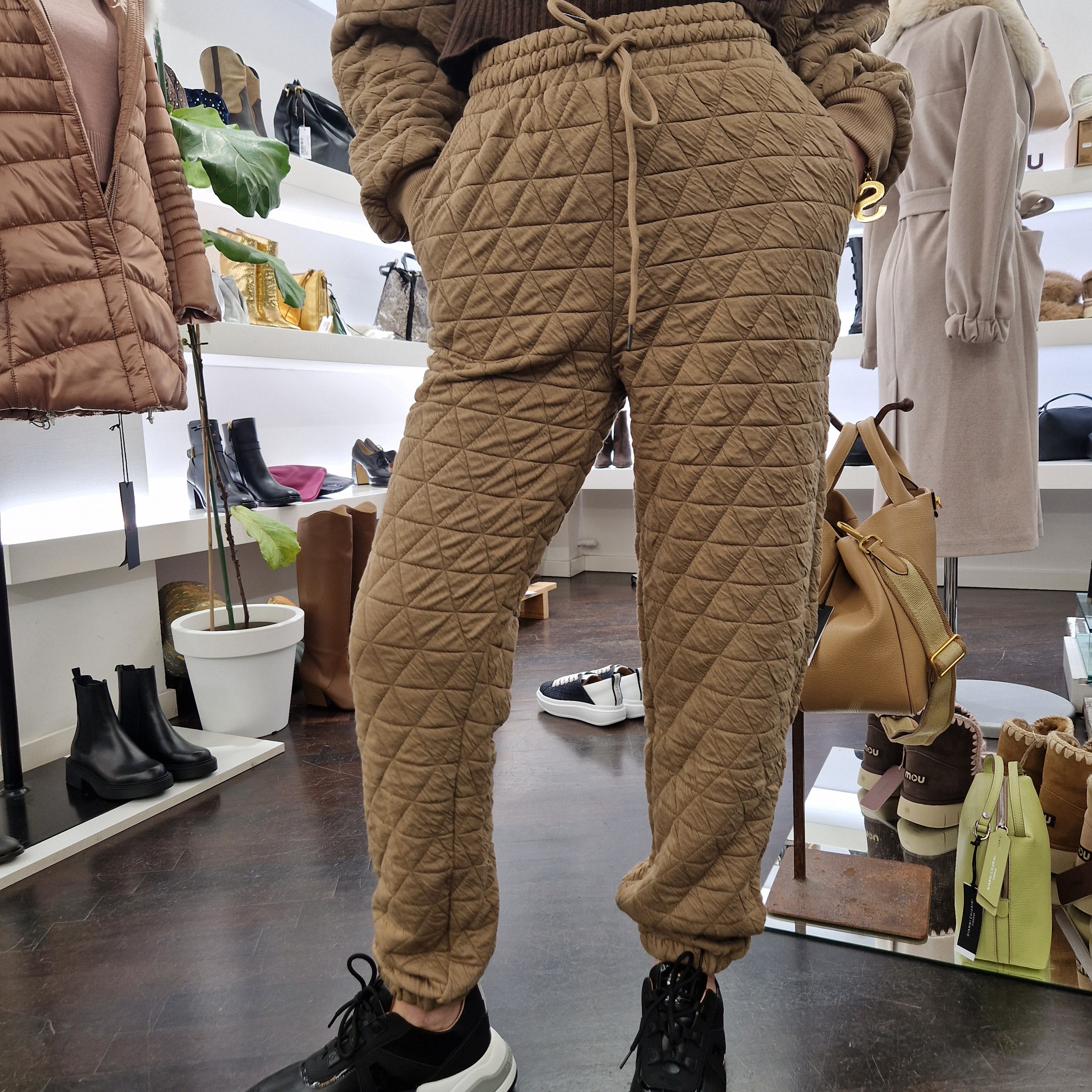 Pantalone  modello MARY color biscotto