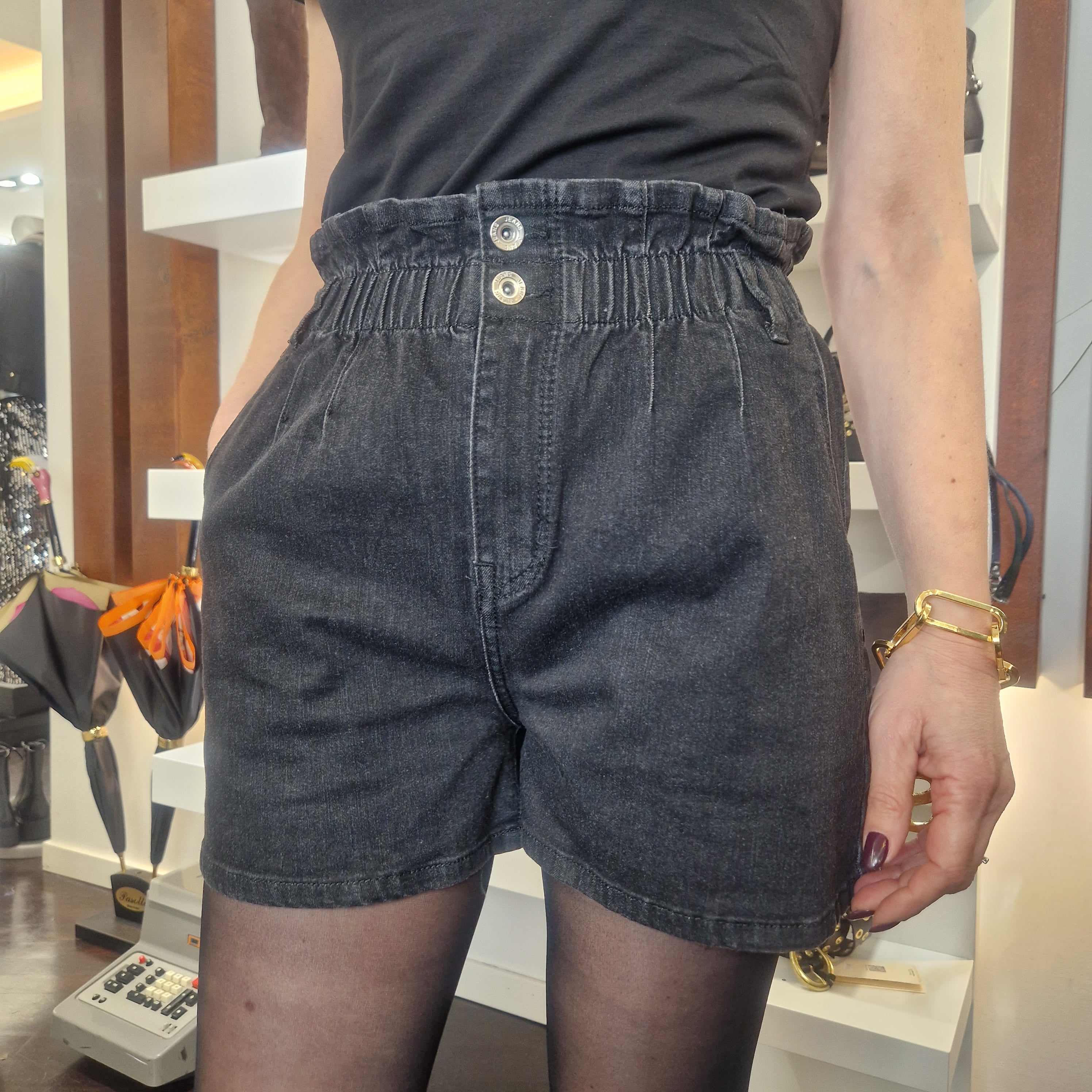 Pantaloncino corto nero