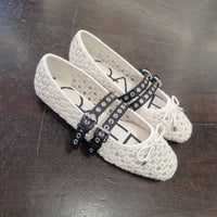 OA non-fashion white ballerina