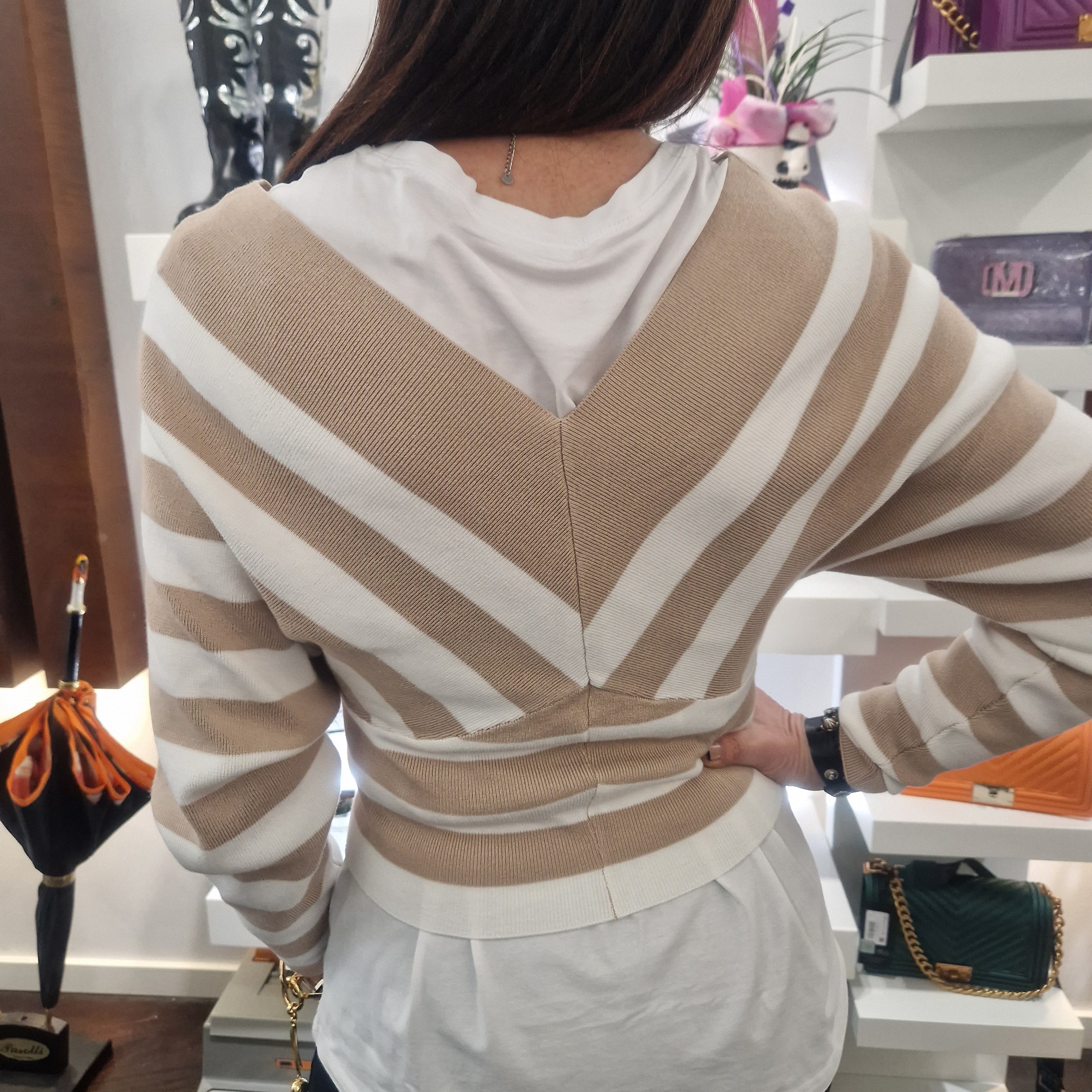 Maglia a righe