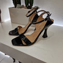 Marc Ellis sandalo vernice nera t.90