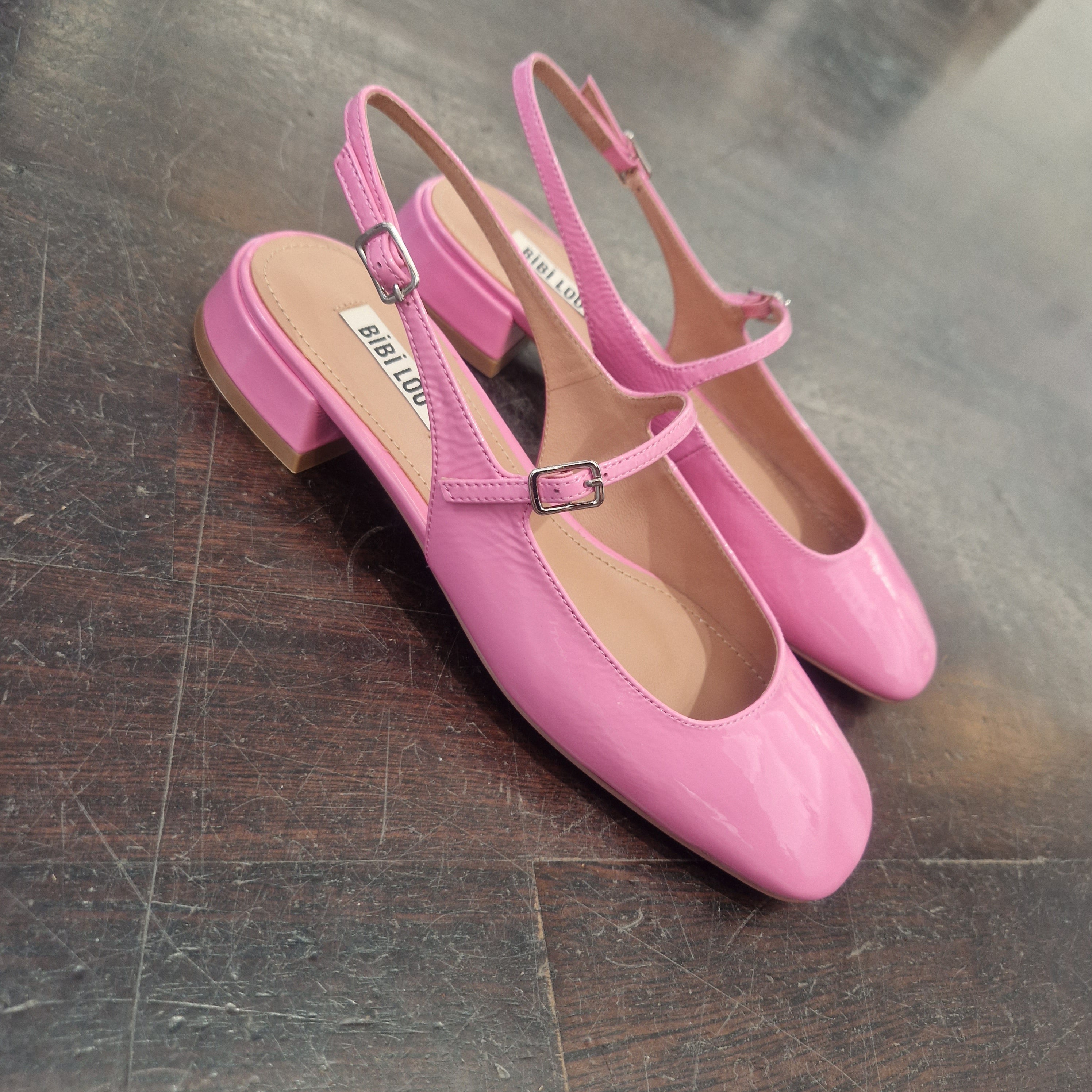 Bibilou scarpa aperta rosa barbie