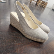 Closed toe espadrilles melange