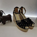 Espadrilles black sandal ALE ANTE