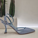 Sergio Levantesi sky-colored open shoe