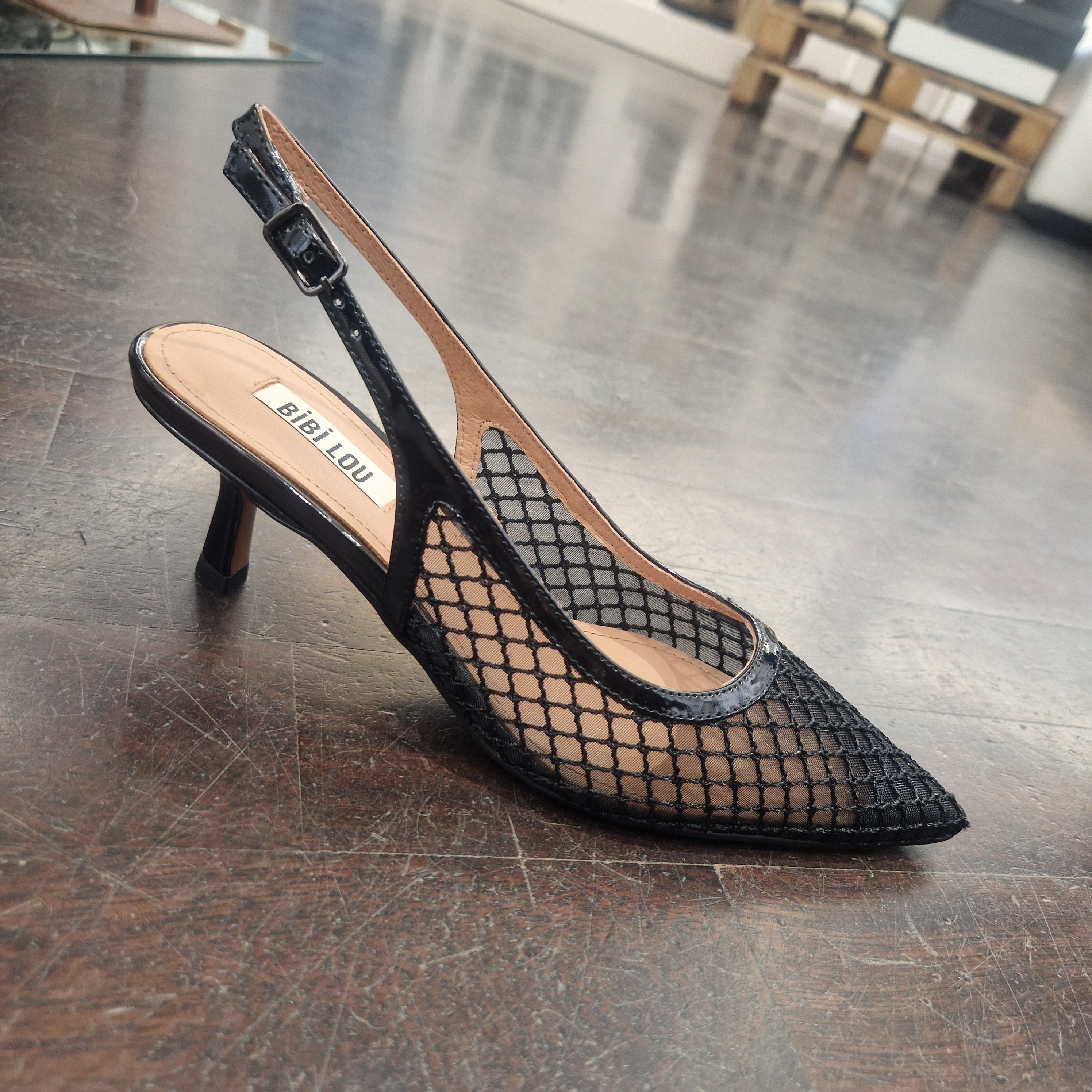 Bibilou scarpa rete nero