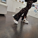 Leggings in pizzo nero